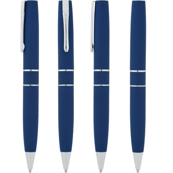 Bugai Soft Touch Twist Metal Pen