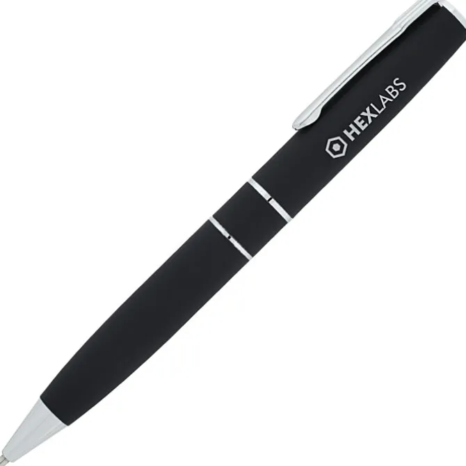 Bugai Soft Touch Twist Metal Pen