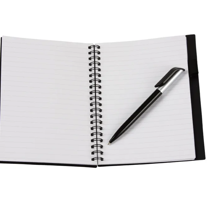 Business Card Notebook with Pen - Opaque