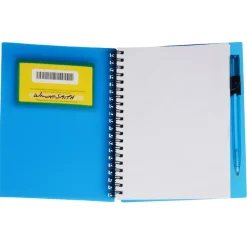 Business Card Notebook with Pen - Translucent