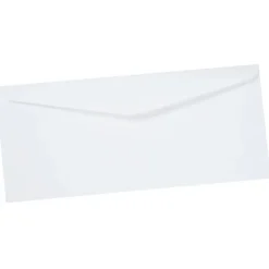 Business Envelope - 4 1/8 inches x 9 1/2 inches - Plain White
