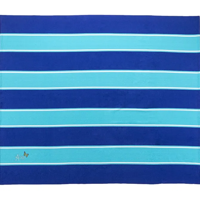 Cabana Striped Microfiber Beach Towel - 60 inches x 72 inches