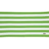 Cabana Striped Microfiber Beach Towel - 30 inches x 60 inches