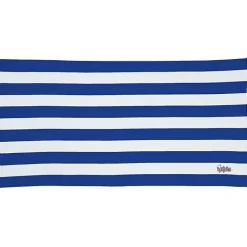 Cabana Striped Microfiber Beach Towel - 30 inches x 60 inches