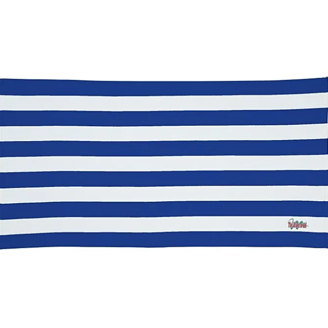Cabana Striped Microfiber Beach Towel - 30 inches x 60 inches