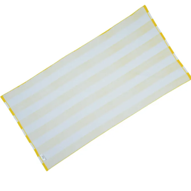 Cabana Striped Microfiber Beach Towel - 30 inches x 60 inches