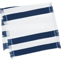 Cabana Stripe Fringed Beach Towel
