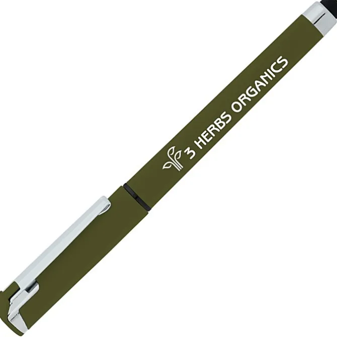 Cali Soft Touch Stylus Gel Pen - Opaque