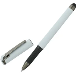 Cali Soft Touch Stylus Gel Pen - Powder Coat