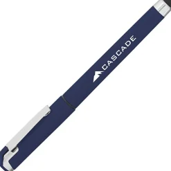 Cali Soft Touch Stylus Gel Pen - Metallic - 24 hr