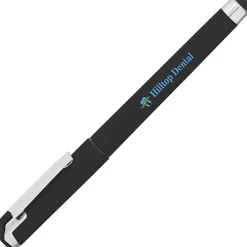 Cali Soft Touch Stylus Gel Pen - Metallic - Full Color