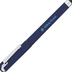 Cali Soft Touch Stylus Gel Pen - Metallic - Full Color