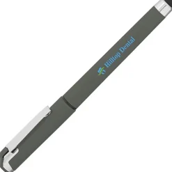 Cali Soft Touch Stylus Gel Pen - Metallic - Full Color