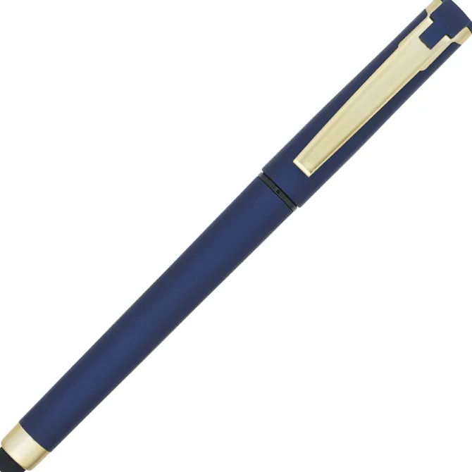 Cali Soft Touch Stylus Gel Pen - Metallic - Matte Gold