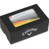 Callaway 2 Ball Business Card Box - Chrome Soft