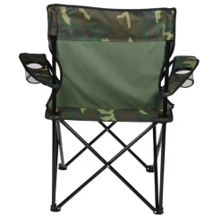 Camo Folding Chair with Carrying Bag
