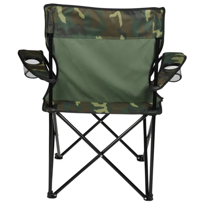 Camo Folding Chair with Carrying Bag
