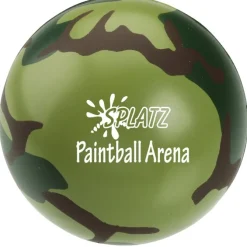 Camouflage Round Stress Reliever