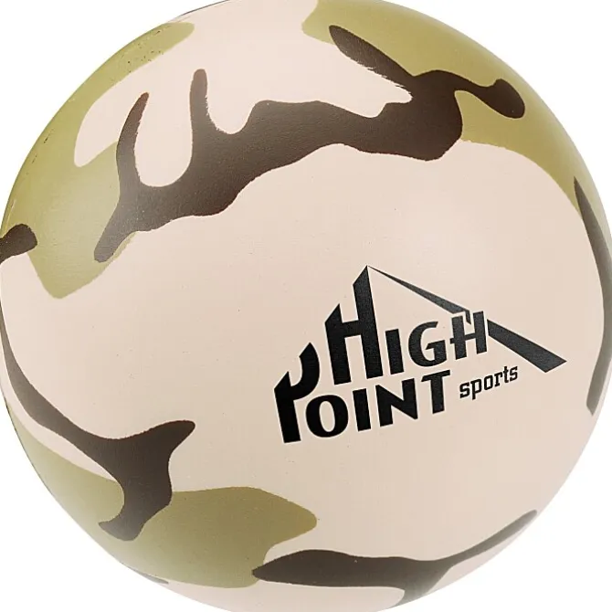 Camouflage Round Stress Reliever - 24 hr