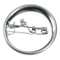 Carded Buttons - Four 1 1/4-inch Round Buttons