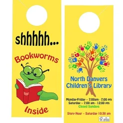 Cardstock Door Hanger