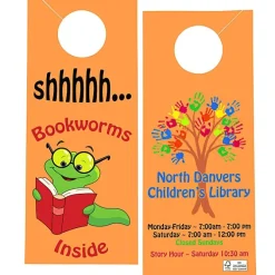 Cardstock Door Hanger - 24 hr