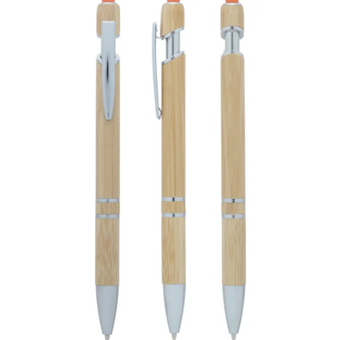 Carter Incline Bamboo Stylus Pen - 24 hr