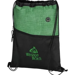 Carver Zip Pocket Drawstring Sportpack