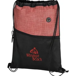 Carver Zip Pocket Drawstring Sportpack