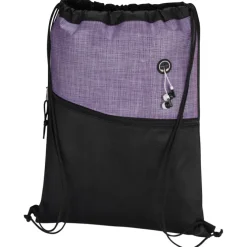 Carver Zip Pocket Drawstring Sportpack