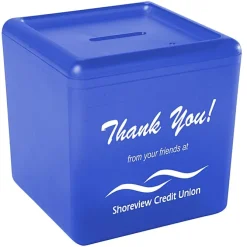 Cash Cube Bank - Translucent