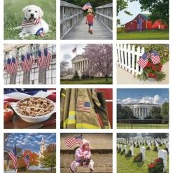 Celebrate America Calendar - Spiral
