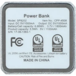Cell Phone Jr. Power Bank - 1800 mAh - 24 hr