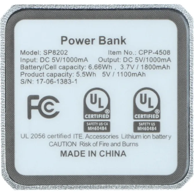 Cell Phone Jr. Power Bank - 1800 mAh - 24 hr