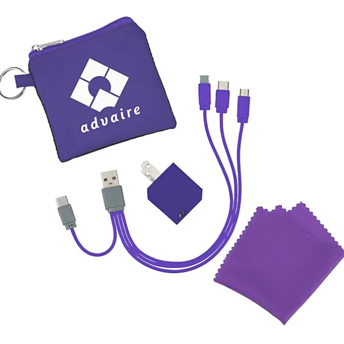 Charge It Up Tech Kit with USB-C Charging Cable - 24 hr