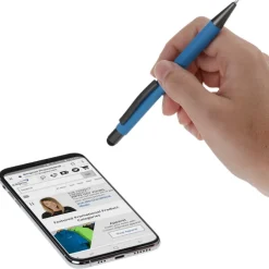 Charleston Soft Touch Stylus Metal Pen
