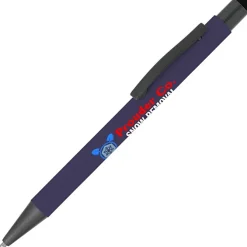 Charleston Soft Touch Stylus Metal Pen - Full Color