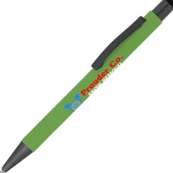 Charleston Soft Touch Stylus Metal Pen - Full Color