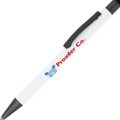 Charleston Soft Touch Stylus Metal Pen - Full Color