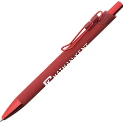 Chauncy Soft Touch Gel Metal Pen
