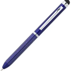 Chevron Dual Ink Stylus Metal Pen