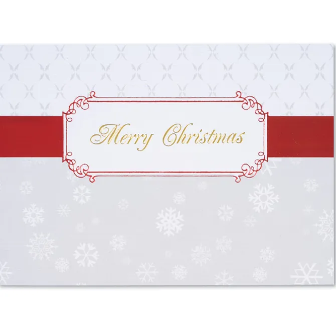 Christmas Ribbon Greeting Card