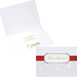 Christmas Ribbon Greeting Card