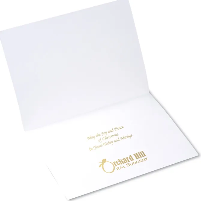 Christmas Ribbon Greeting Card