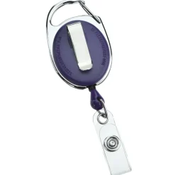 Clip-On Retractable Badge Holder - Opaque - Full Color