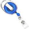 Clip-On Retractable Badge Holder - Translucent
