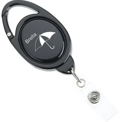 Clip-On Secure-A-Badge - Opaque