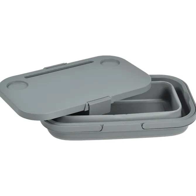 Collapsible Picnic Basket with Portable Folding Table