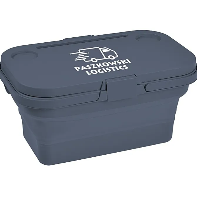 Collapsible Picnic Basket with Portable Folding Table