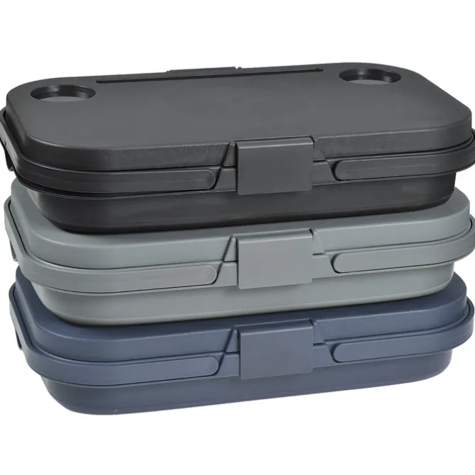 Collapsible Picnic Basket with Portable Folding Table